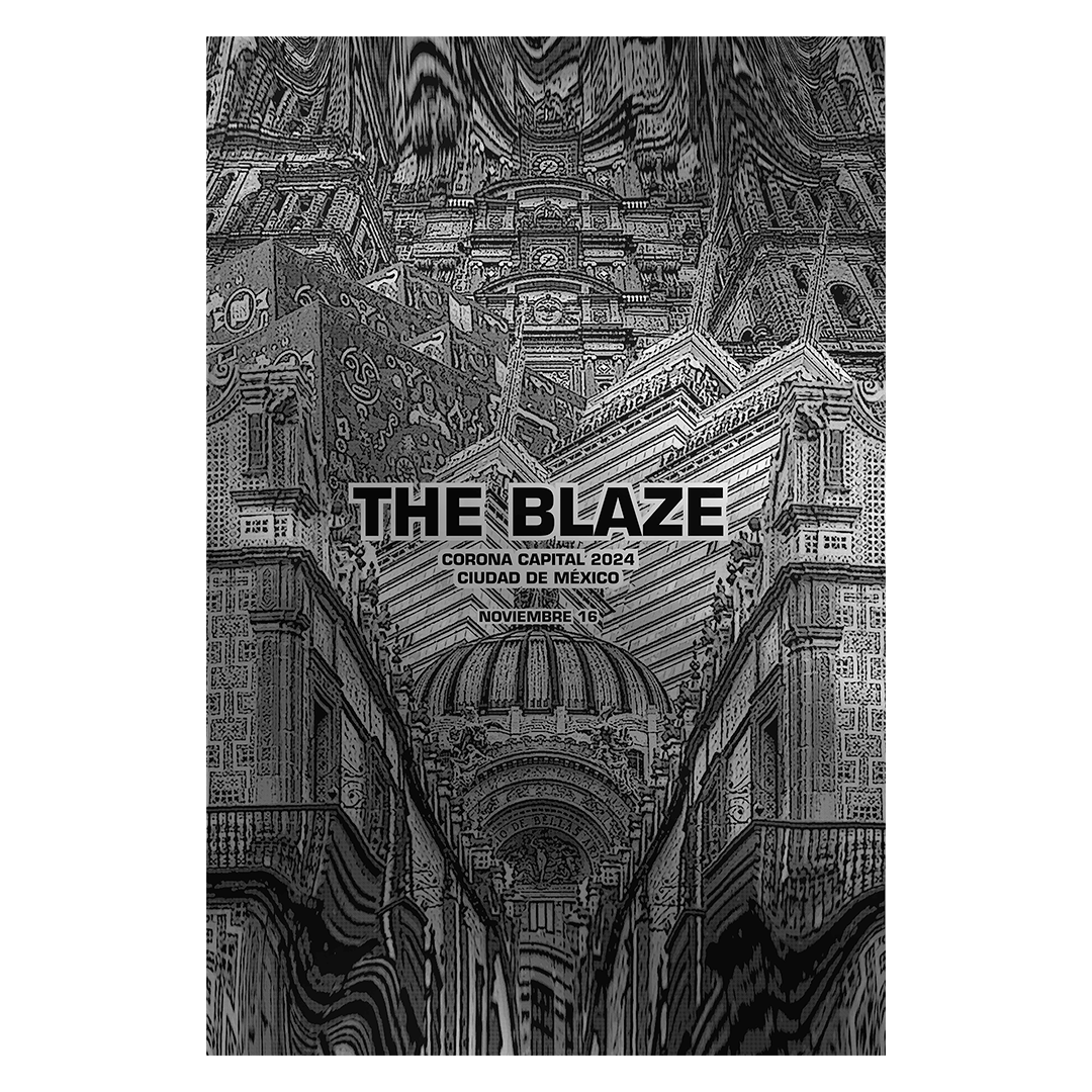 The Blaze México 2024 x Marlenee Gig Poster