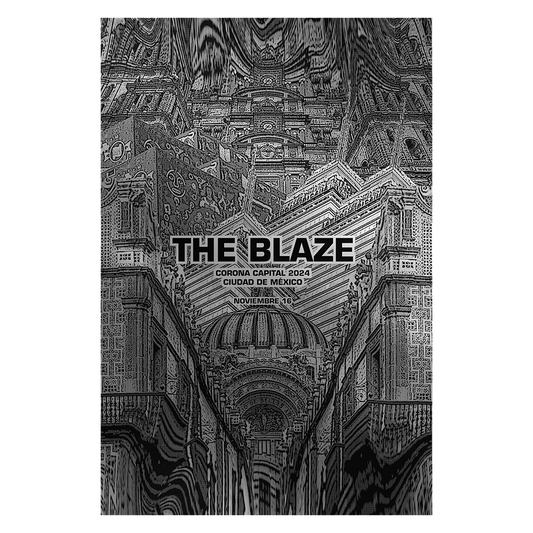 The Blaze México 2024 x Marlenee Gig Poster