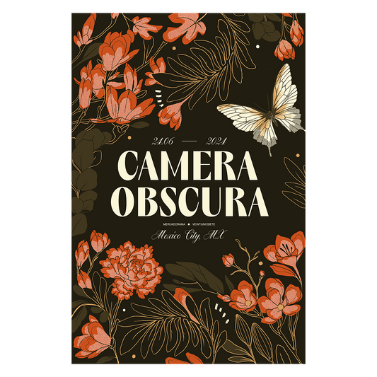 Camera Obscura México 2024 x Veintiunosiete Gig Poster